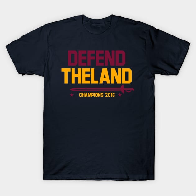 defend the land T-Shirt by upcs